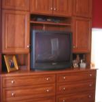 Built-in TV cabinet